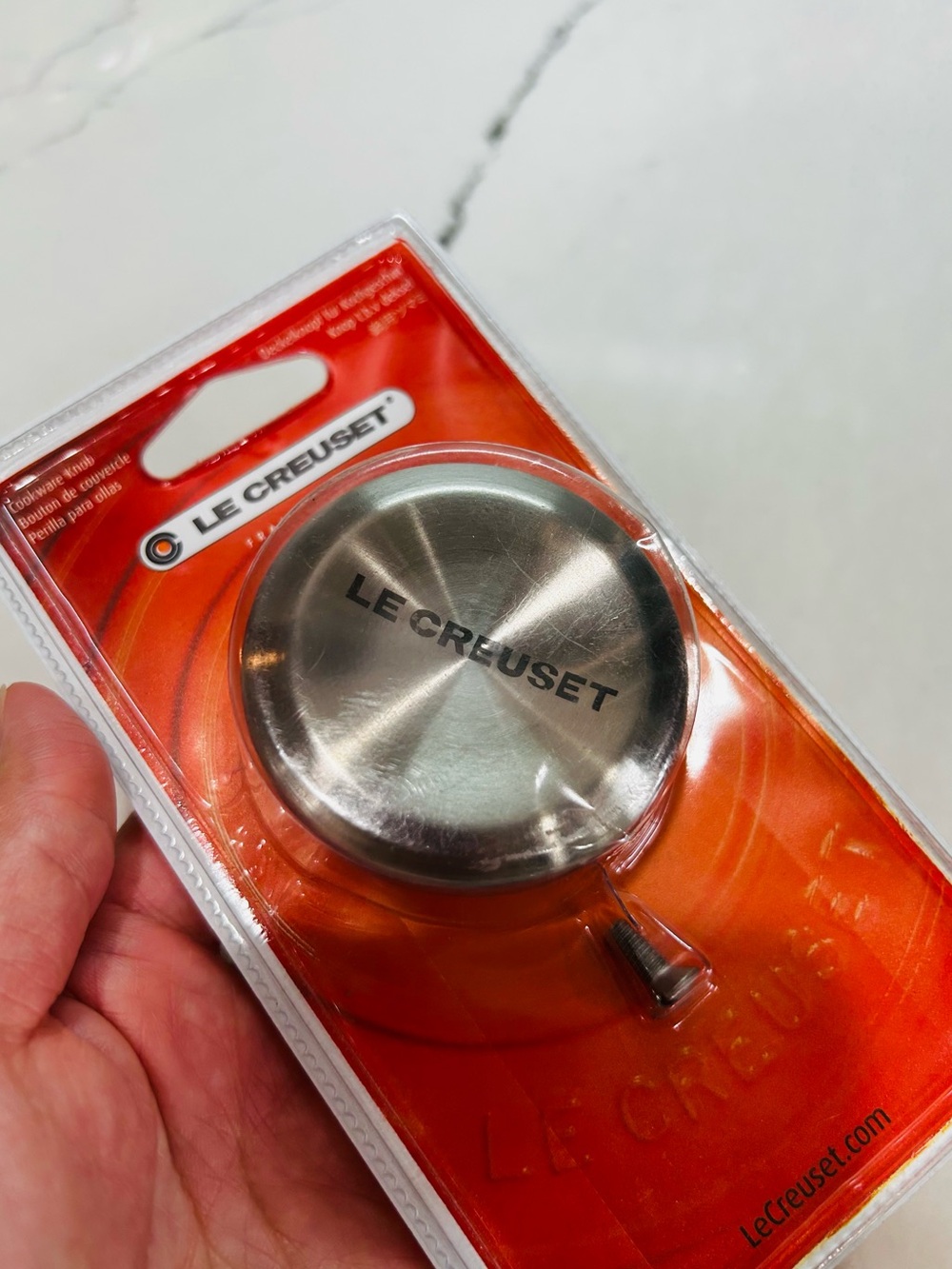 Le Creuset Orange Cookware Replacement Knob 2.2 in 57mm
